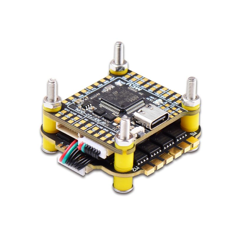 ABJL-F7 FC&ESC, Paket Komponen - Fpv Flight Controller F7 Stack 60A ulasan dan harga